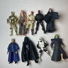 Star Wars Loose Action Figure Lot of 9 90's LFL 4 inch Kenner Hasbro