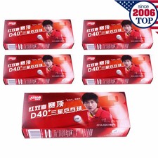 50PCS DHS Table Tennis Ball 3-Star ABS D40 , ITTF World Championship Official