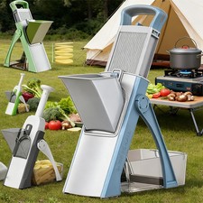 Gemüseschneider, ONCE FOR ALL Gemüsehobel Genius Mandoline Vegetable Slicer DHL