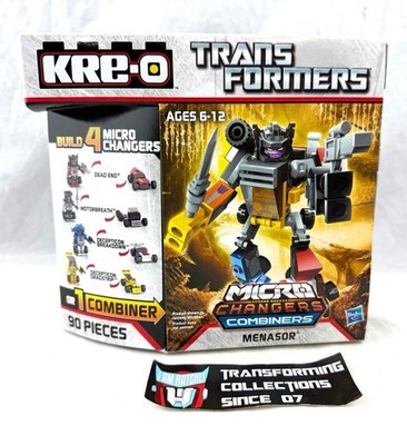 Transformers Kre-O Create It Micro Changers Combiners Menasor Set MISB