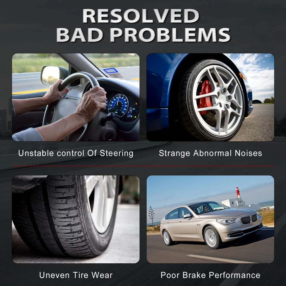 Barra estabilizadora del brazo de control inferior delantero de 8 piezas para Toyota Camry Lexus ES250 2018 2019-2023 Foto 3 de 4