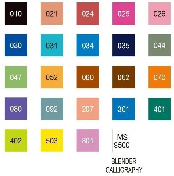 PACK 24 Sistema de Memoria Zig Caligrafía Doble Punta Marcadores Álbumes de Recortes Fabricación de Tarjetas Foto 2 de 2
