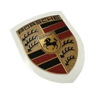 Porsche Crest Sticker Logo Emblem WAP0130050MC