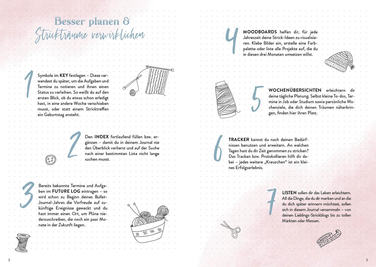 Thumbnail - Stricken - Mein Bullet Journal - Besser Planen & Strickträum ...