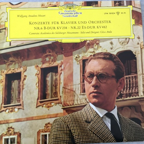 MOZART - Klavierkonzerte Nr. 6 und 22: Geza Anda (DGG LPM 18 824 / Mono / NM) | eBay