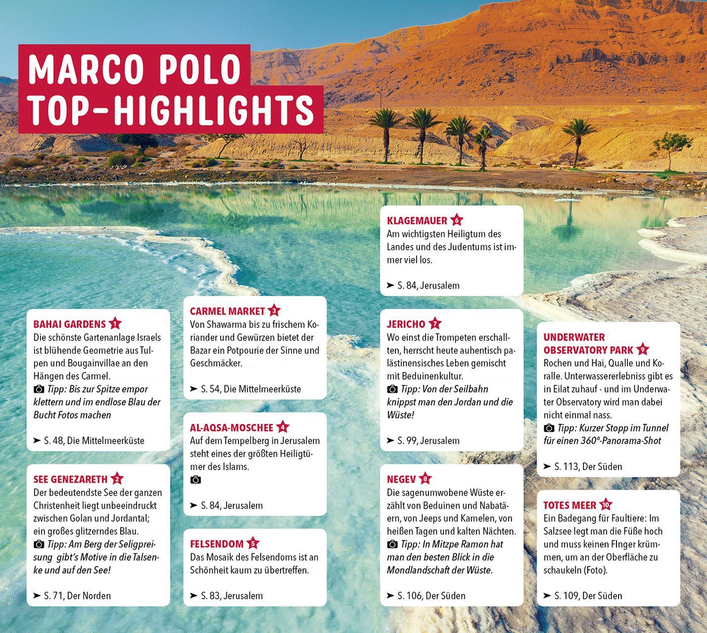 Thumbnail - Marco Polo Reiseführer Israel, Palästina Franziska Knupper