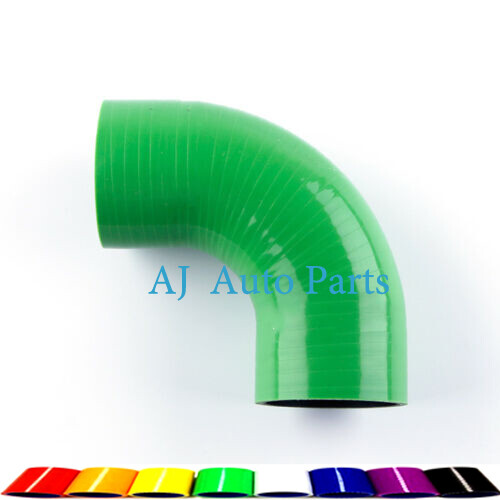 2 Inch 51mm Silicone Coupler 2 Inch (51mm) Silicone 90 Degree Elbow Hose - 3-Ply Reinforced For Turbo Intercooler Pipes 2 In 90 Degree Elbow Pvc - Foto 9