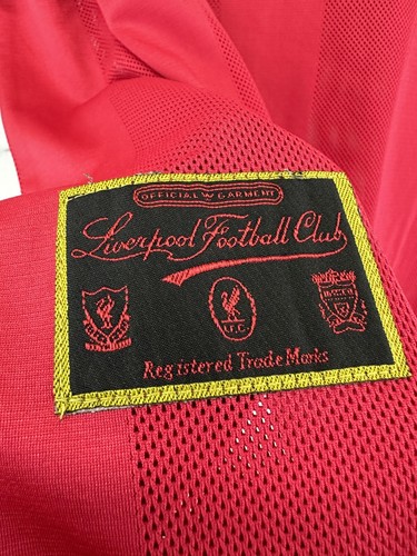 LIVERPOOL ENGLAND 1995 1996 VINTAGE RETRO FOOTBALL SHIRT JERSEY HOME SIZE XL - Picture 10 of 13