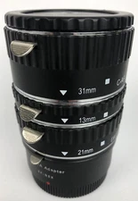 Digital C-AF Extension Tube between Ring Set 13mm 21mm 31mm ULATA adapter EF-NEX