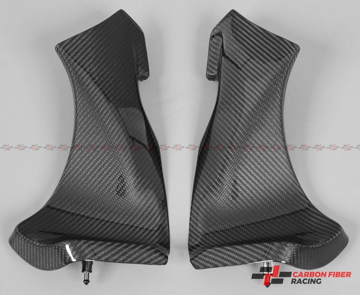 2005-2006 Kawasaki Ninja ZX-6R Ram Air Covers - 100% Carbon Fiber