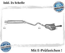 Auspuffanlage für Opel Astra H Twintop 1.6 1.8 85/103KW Auspuff Schelle