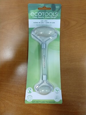 EcoTools 100% Jade Roller For Face Promote Circulation Reduce Inflammation- R1P3