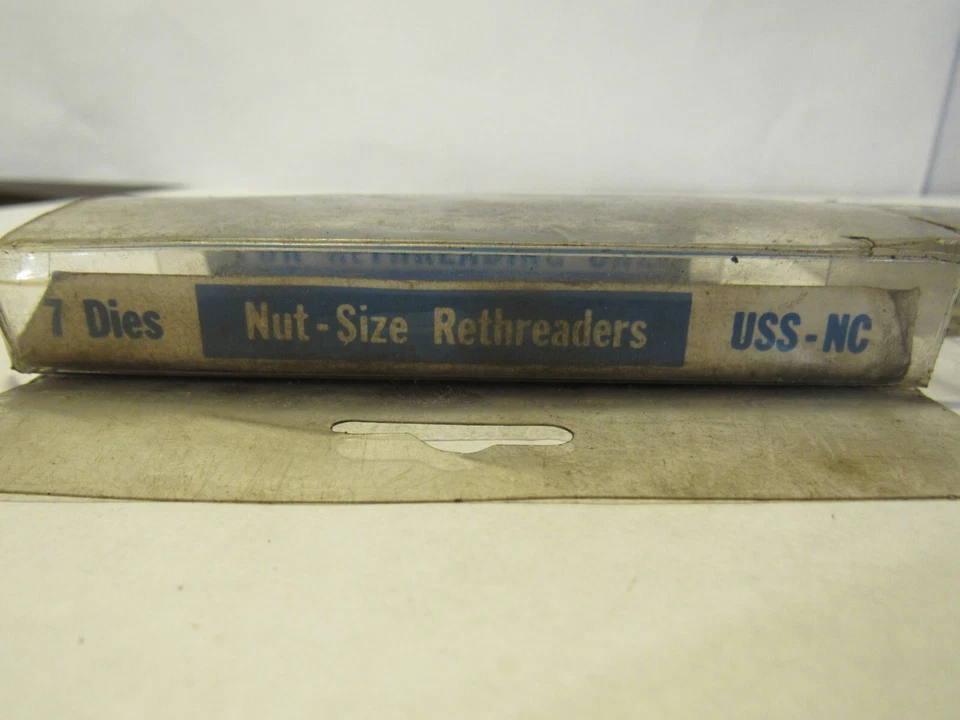 Blue Point Snap On 六角螺母尺寸模具 ReThreader 粗螺纹 1/4"-5/8" i66KD — 第 4/4 张图片