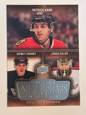 2014-15 Upper Deck MVP NHL 3 Stars #3SM-12.13 Sidney Crosby/Patrick Kane/Hiller