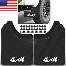 For Toyota Tacoma 4x4 Sports Rally Splash Guards Mud Flaps Mudflaps Carbon Fiber