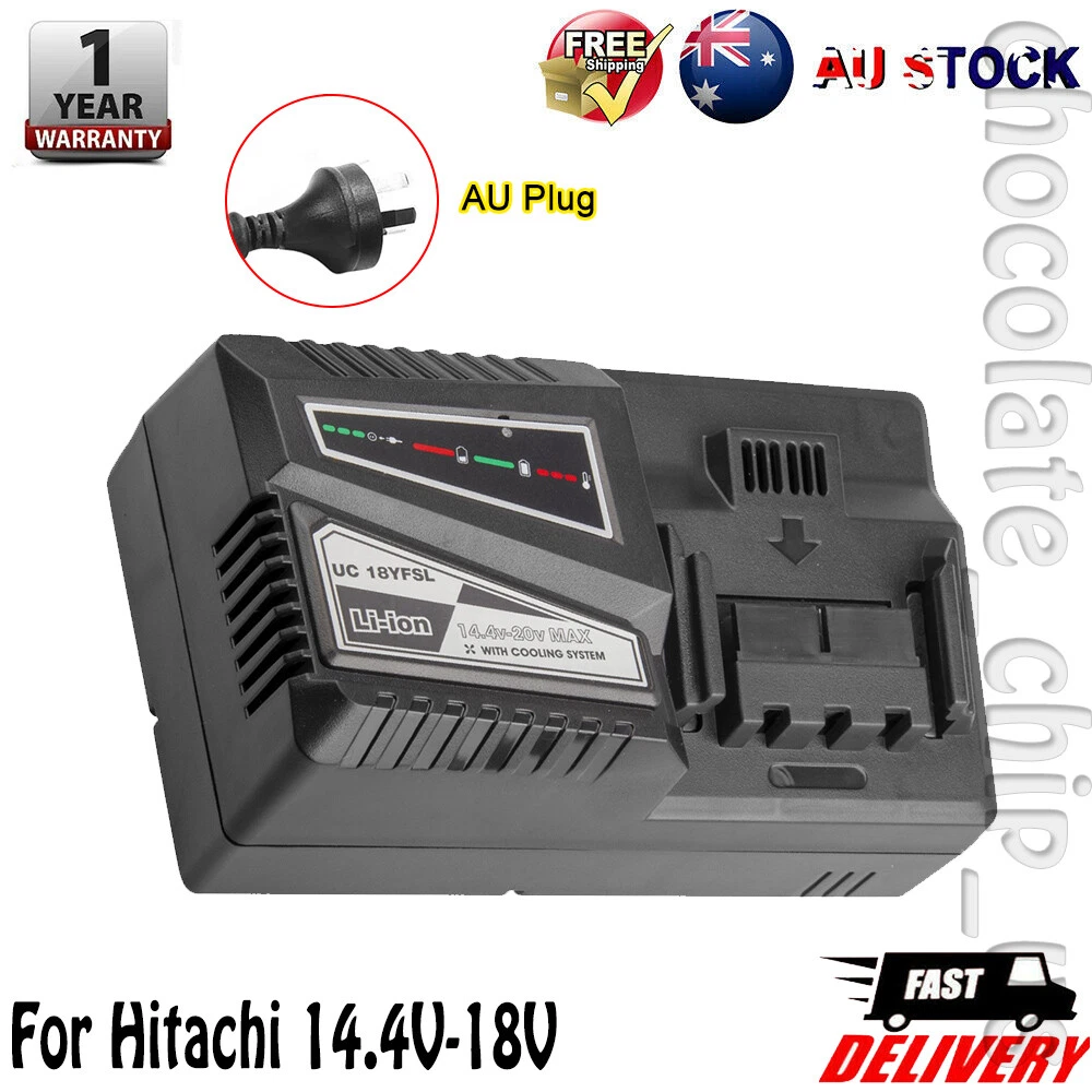 14.4V to 18V for HITACHI UC18YKSL Rapid Li Ion Battery Charger