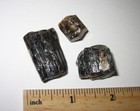 3 SMALL NATURAL 0.45"- 1" DRAVITE BROWN TOURMALINE CRYSTALS INDIA ~ 28g *4 (GG) — photo 10