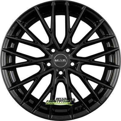 Mak Speciale gloss black 10x22 ET42 - LK5/114.3 ML67.1 Felge Alu
