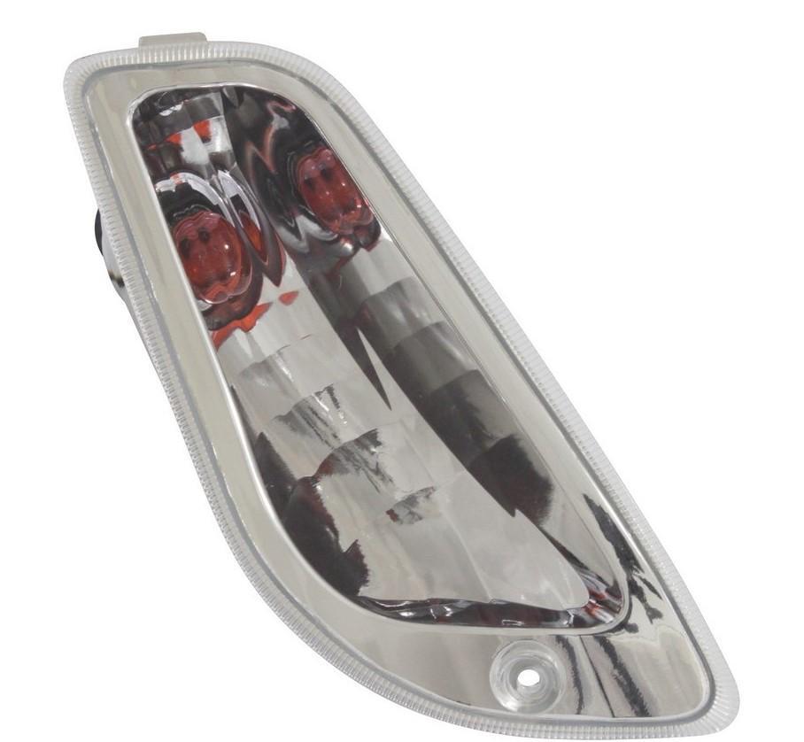 Clignotant Vespa LX 50 2T transparent pour circuler en ville en sécurité