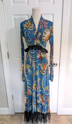 Petit Pois by Viviana G Dress Fitted Gauze Nylon Sheer Mesh Maxi