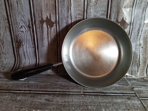Vtg Revere Ware Skillet Pan - 7 Inch - Copper Bottom 1801 Clinton IL (H) - Picture 4 of 13