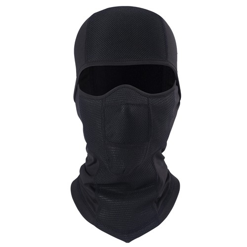Motorcycle Balaclava Ski Full Face Cover Outdoor Winter Windproof Fleece Hinged - Picture 2 of 10