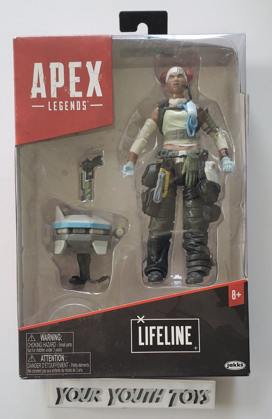 Apex Legends Lifeline Action Figure #18 Series 6 Jakks Pacific 2022 New