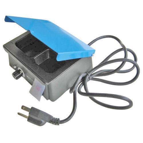 3-Well Dental Lab Wax Heater Pot - Analog Melter With Temp Control (60°F-270°F)