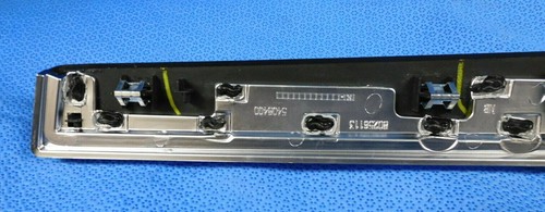 2016-20 Tesla Modèle X avant Gauche Côté Ash Burl Décor Intérieur Bord - Photo 10 sur 12