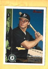 1995 bowman # 13    JASON GIAMBI   oakland athletics   NM