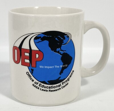 NASA Lewis Research Center Office Educational Program Impact The World Mug RARE
