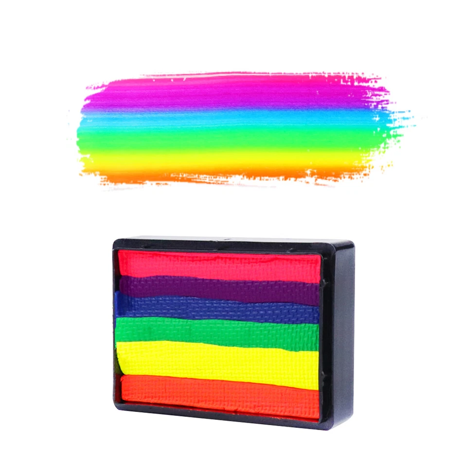 Bowitzki Rainbow Candy Split Cake Face Painting Kit for Easter Face Painting 30g - Image 3 of 4