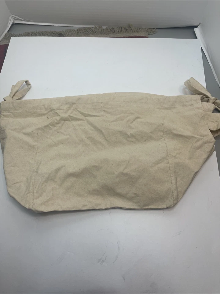 Pottery Barn Canvas  Basket Liner Fits a 11 x 11" Square Basket - Image 2 of 4