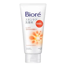 KAO Biore Skin Care Face Cleansing Wash Facial Cleanser Rich Moisture Foam 130g