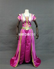 Adult Princess Jasmine red dress Cosplay Costume Cosplay Movie Aladdin Dress
