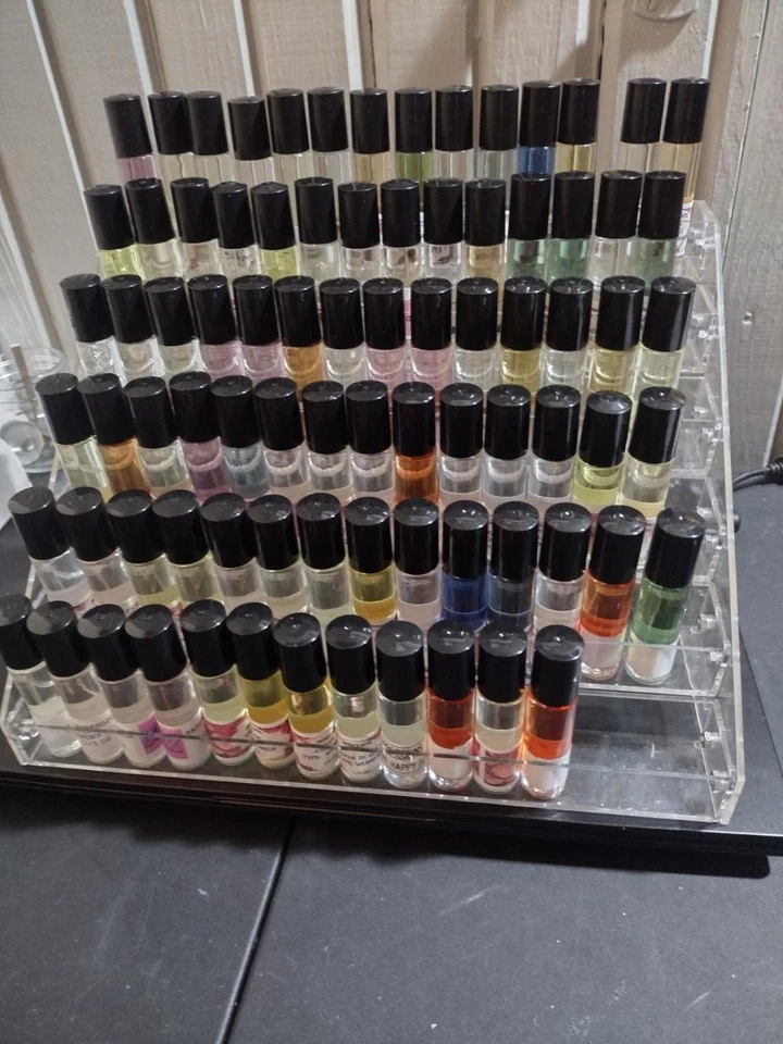 Aceites corporales surtidos - fragancias 100 % puras sin cortar - rodillo de 1/3 oz (aromas A-K) Foto 4 de 4