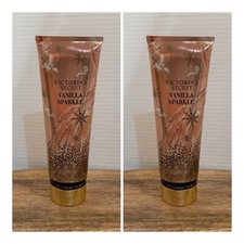 Victoria's Secret VANILLA SPARKLE Fragrance Lotion 8 fl.oz. Lot of 2