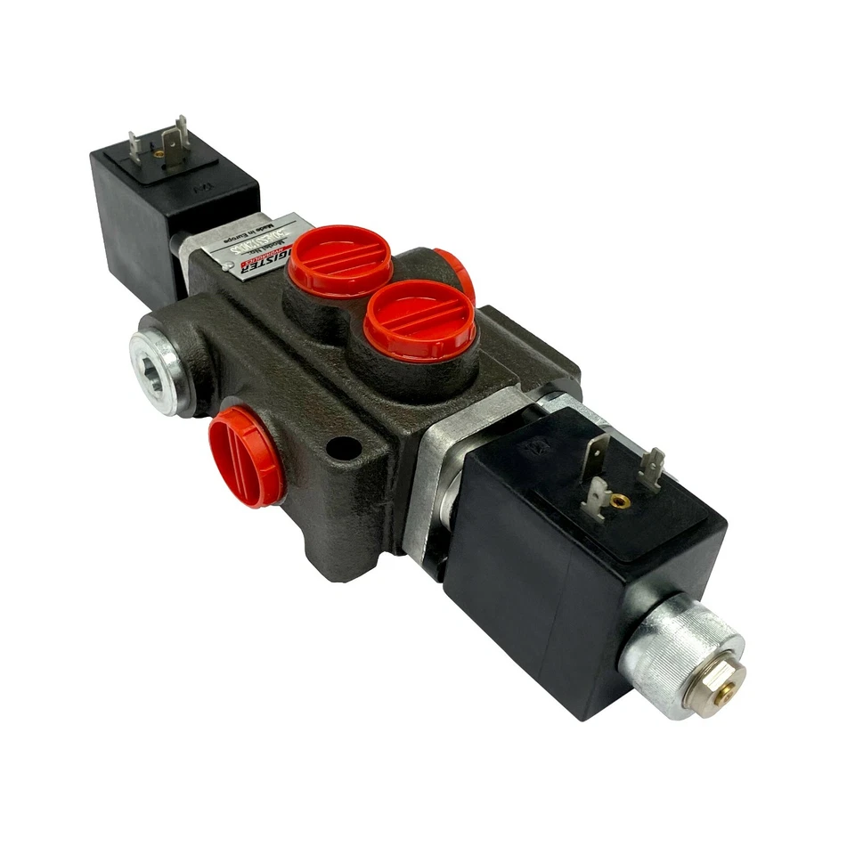 1 Spool Solenoid 12V DC Hydraulic Control Valve Double Acting 13 GPM 3600 PSI - Image 3 of 4