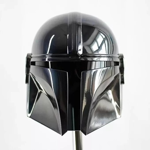 Medieval Helmet With Liner & Chin Strap Mandalorian Steel helmet - Picture 7 of 8