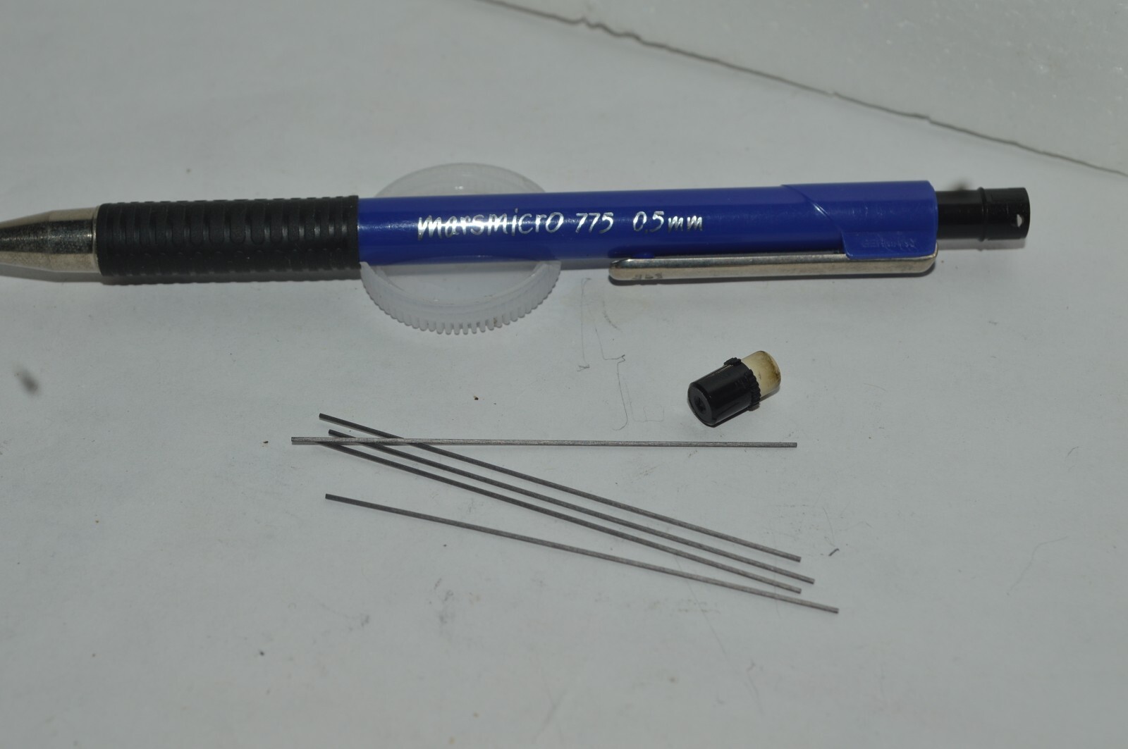 STAEDLER 775 05 Marsmicro Mechanical Pencil 0.5mm Blue Germany Tested Retired