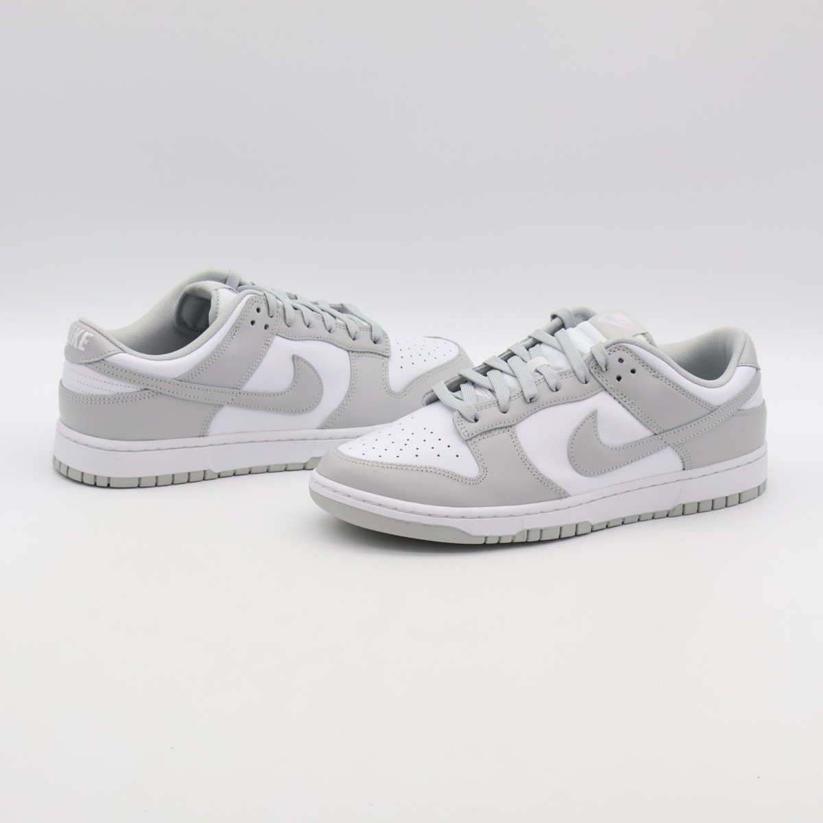 Nike Dunk スニーカー ホワイト/グレー - DD1391-103 ダンク（NIKE） ナイキ ダンク ロー レトロ NIKE DUNK LOW RETRO