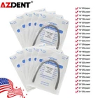 AZDENT Dental Orthodontic Super Elastic Niti Rectangular Arch Wires Ovoid Form