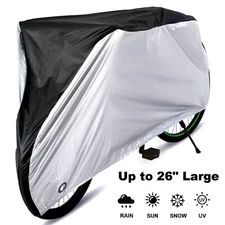 Fits 1 Bikes Storage Bicycle Cover Bike UV Sun Rain Dust Waterproof Protector US