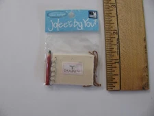 Jolee's by You GARDEN BOOK & Pencil 2 Pieces NON-ADHESIVE NOS