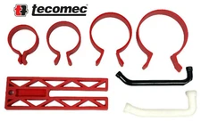 Piston Ring Compressor Clamp Tool Kit Chainsaw Stop 35-60mm Trimmer Blower