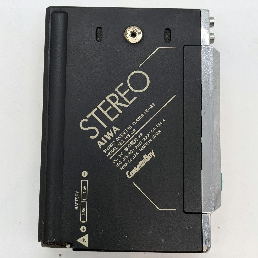 AIWA HS-G9 cassette boy カセットプレーヤージャンク JUNK AIWA HS-G9 Cassette Boy Walkman Player Graphic