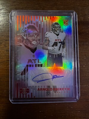 2022 Panini Illusions Football RC Arnold Ebiketie #RS-AE-