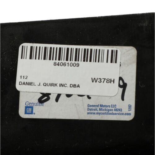 NEW OEM GM Radiator Splash Shield Skid Plate 2011-2020 Silverado Sierra 84061009 - Picture 3 of 3