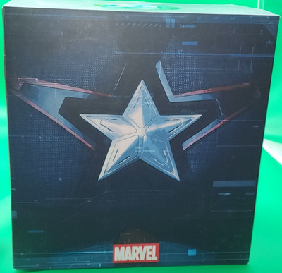 MARVEL AVENGERS CAPTAIN AMERICA PREMIUM MOTION STATUE FACTORY ENTERTAINMENT NEW