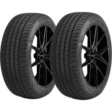Qty 2 24540zr18 Kumho Solus Ta71 97w Xl Black Wall Tires